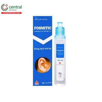 Dung dịch nhỏ tai Fosmitic 10ml 