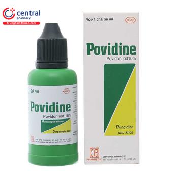 Dung dịch phụ khoa Povidine 10% (90ml)