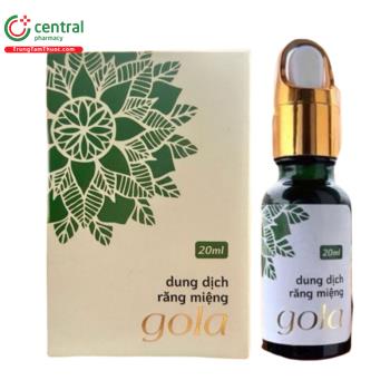 Dung dịch răng miệng GOLA