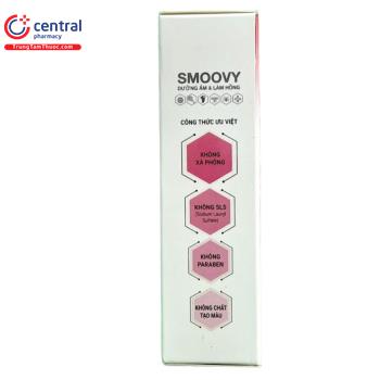 Dung dịch vệ sinh phụ nữ Smoovy hỗ trợ làm sạch cơ quan sinh dục