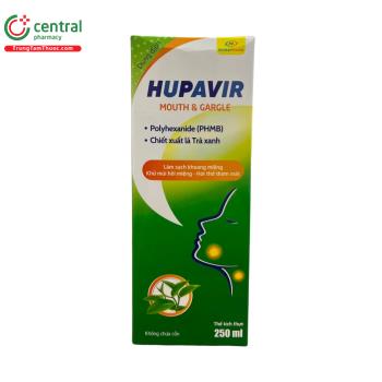 Dung dịch Súc họng - Súc miệng Hupavir