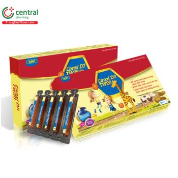 Dung dịch uống Canxi D3 TW28