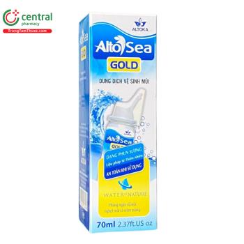 Dung dịch vệ sinh mũi AltoSea Gold