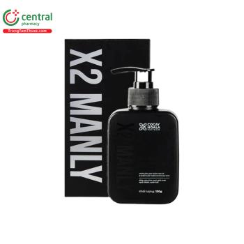 Dung dịch vệ sinh nam X2 Manly Cocay Hoala 150g