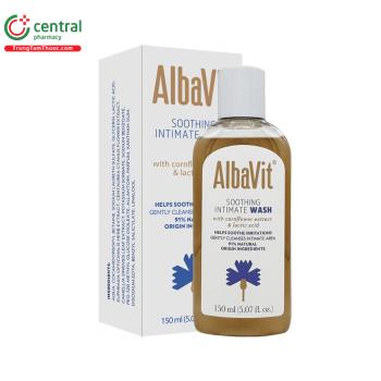 Dung dịch vệ sinh phụ nữ Albavit Soothing Intimate Wash 150ml