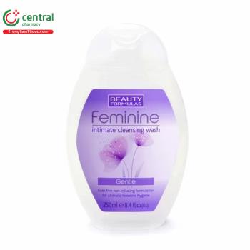 Dung dịch vệ sinh phụ nữ Beauty Formulas Feminine Gentle 250ml