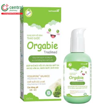Dung dịch vệ sinh thảo dược Orgabie Tradimed