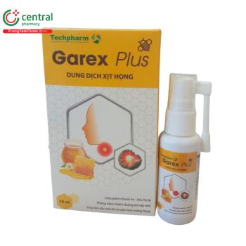 Dung dịch xịt họng Garex Plus