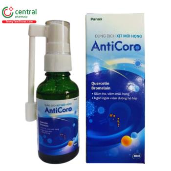 Dung Dịch Xịt Mũi Họng AntiCoro