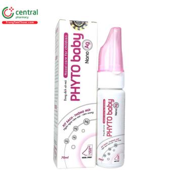 Dung dịch xịt mũi Phyto Baby NanoAg