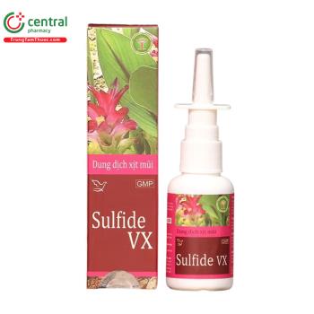 Dung dịch xịt mũi Sulfide VX