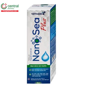 Dung Dịch Xịt Muối Biển Nano Sea Plus