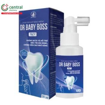 Dung Dịch Xịt Răng Miệng Dr Baby Boss