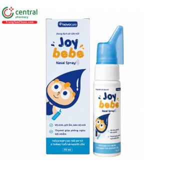 Dung dịch xịt rửa mũi Joy bebe
