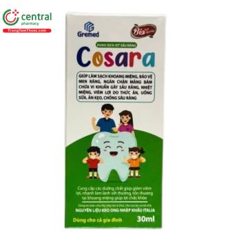 Dung Dịch Xịt Sâu Răng Cosara