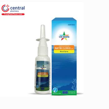 Dung dịch xịt vệ sinh mũi NATRI CLORID 0.9% Nasal Spray Star