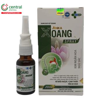  Dung Dịch Xịt Xoang Anka Xoang Spray 
