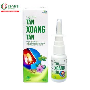 Dung dịch xịt xoang Tân Xoang Tán 