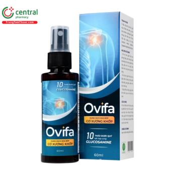 Dung Dịch Xoa Bóp Cơ Xương Khớp Ovifa