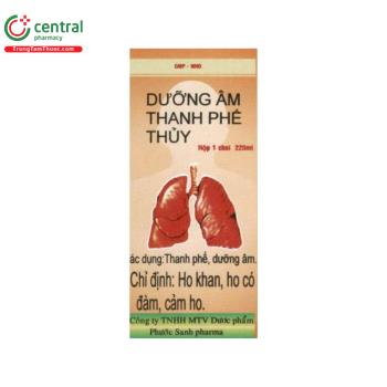 Dưỡng âm thanh phế thủy