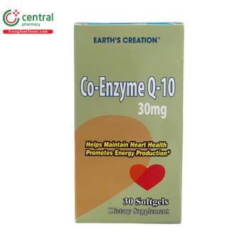 Earth's Creation Co Enzyme Q10 30mg