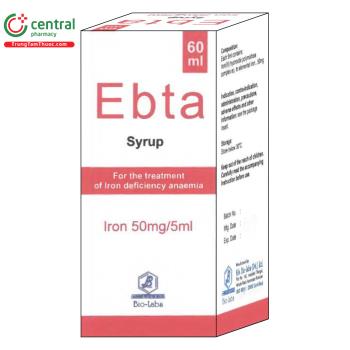 Ebta Syrup 50mg/5ml