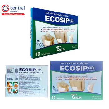 [CHÍNH HÃNG] Cao Dán Thảo Dược Giảm Đau Ecosip Cool