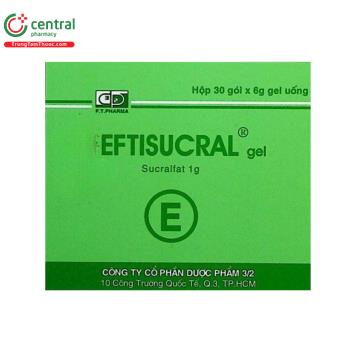 Eftisucral gel 1g