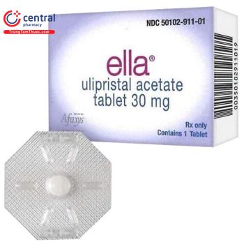 Thuốc tránh thai khẩn cấp Ella 30mg: Cách dùng và lưu ý khi sử dụng