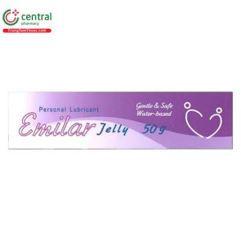 Thuốc Emilar Jelly hỗ trợ trong việc bôi trơn tại các vùng âm đạo, hậu môn