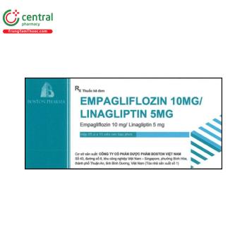Empagliflozin 10mg/Linagliptin 5mg