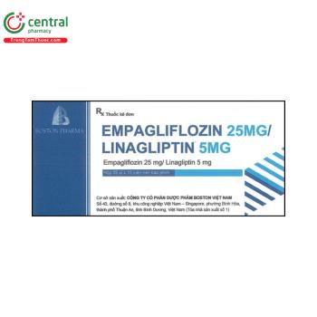Empagliflozin 25mg/Linagliptin 5mg