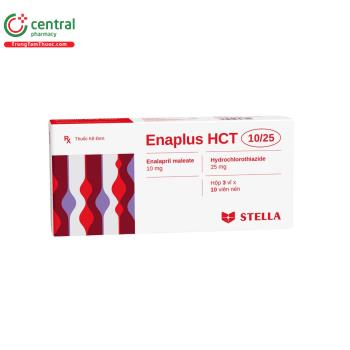 Thuốc Enaplus HCT 10/25 - Thuốc hạ huyết áp phối hợp, tác dụng mạnh