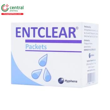 Entclear Packets làm sạch khoang mũi, giúp thông thoáng đường thở