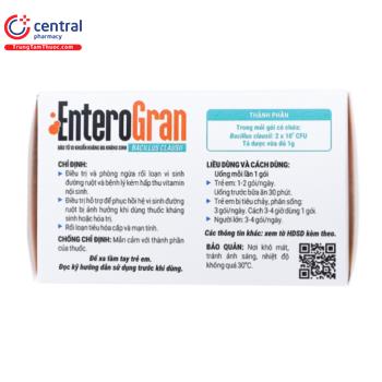 [CHÍNH HÃNG] Thuốc EnteroGran (Bột): Cân bằng hệ vi sinh đường ruột