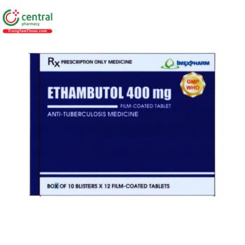 Ethambutol 400mg Imexpharm