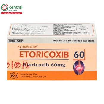 Etoricoxib 60mg Khapharco 