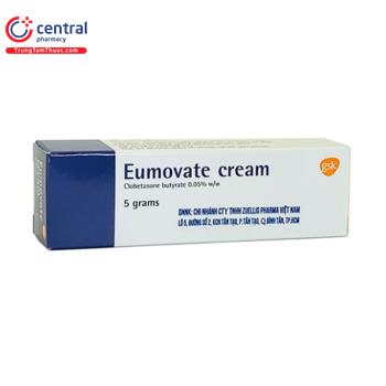 [CHÍNH HÃNG] Thuốc Eumovat Cream - Điều trị các trường hợp viêm da