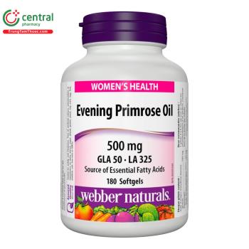 Evening Primrose Oil 500mg Webber Naturals