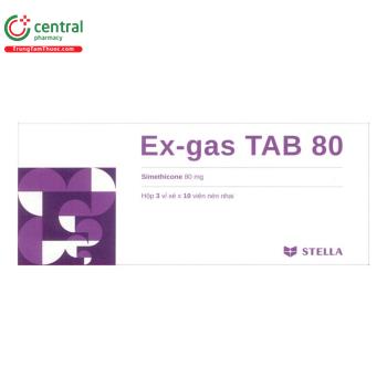 Ex-gas TAB 80mg