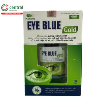 Eye Blue Gold