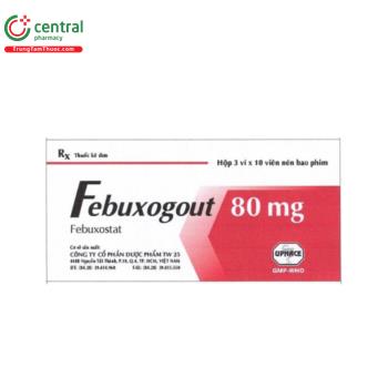 Febuxogout 80mg