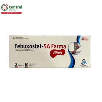 Febuxostat-5A Farma 80mg 