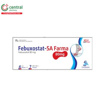 Febuxostat-5A Farma 80mg 