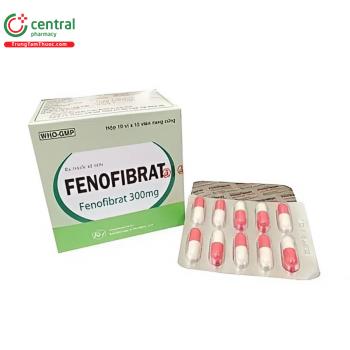Fenofibrat 300mg Khapharco