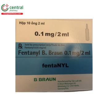 Fentanyl B.Braun 0.1mg/2ml 