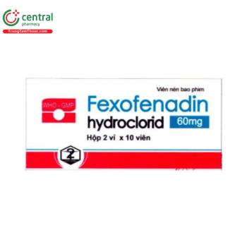 Fexofenadin hydroclorid 60 mg TW2