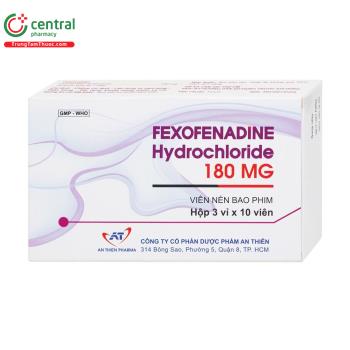 Fexofenadine Hydrochloride 180mg An Thiên