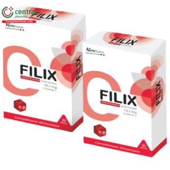 Thuốc Filix KenPharma - bổ sung sắt, axit folic, ngăn ngừa thiếu máu
