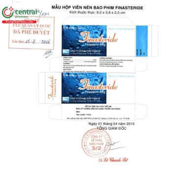 Thuốc Finasteride 5mg F.T Pharma Trị triệu chứng phì tuyến tiền liệt